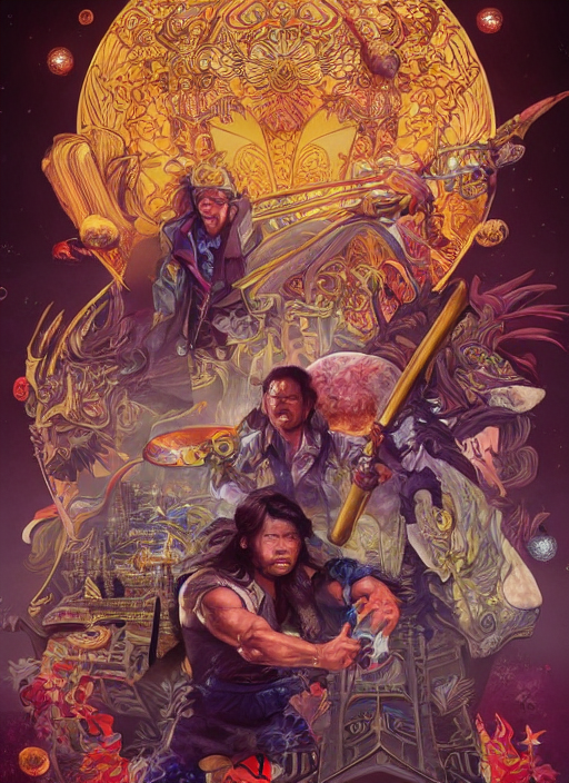 Big Trouble In Little China Surrounded By Starlight, Moon Be...