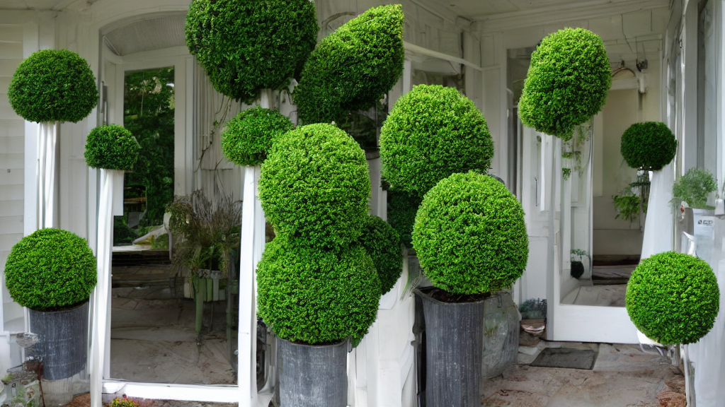 Topiary Sullen Porch