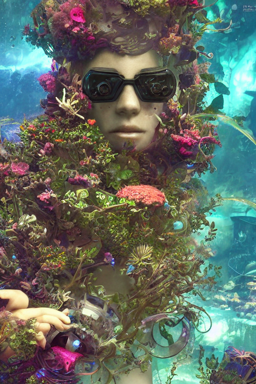 Epic 3 D, Underwater Spinning Vr Headsets, Hud, Gripping Cir...