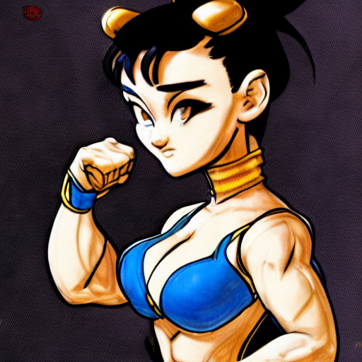 Chun Li Sketch By Chris Sanders