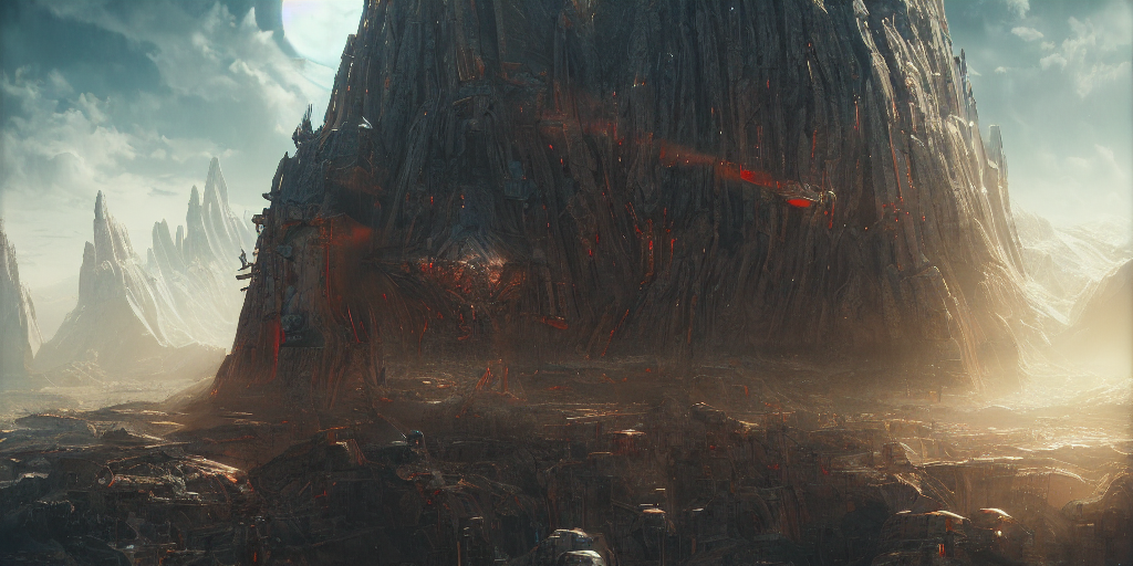 Cyborgs Church, Beautiful Landscape, Environment, Colors, Fi...