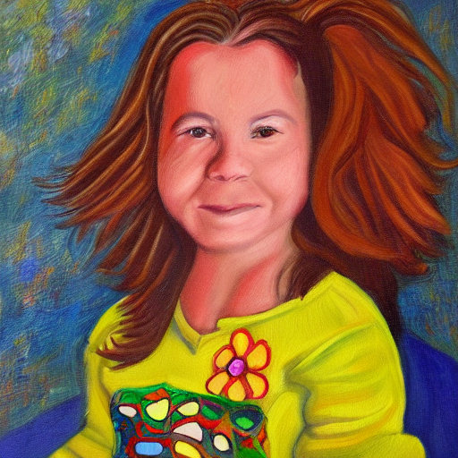 A Portrait Painted By Bobbie Bissonnette