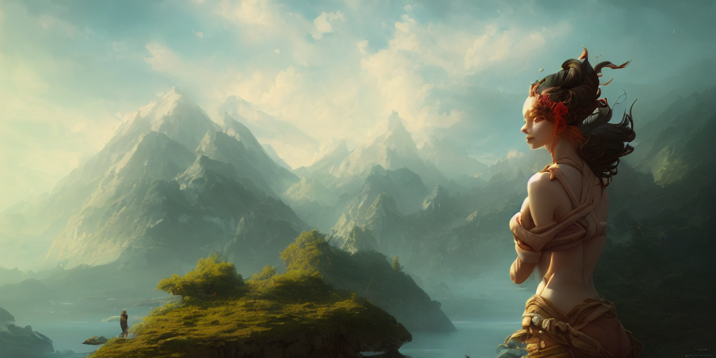 Calm, Beautiful Landscape, Environment, Colors, Cinematic, H...