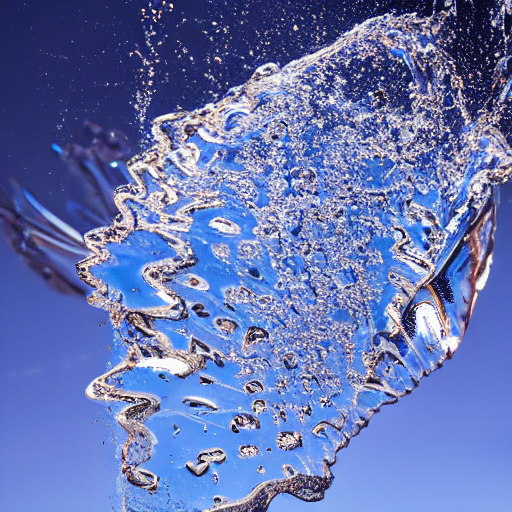 Water Splashes, Water Shaped Like Butterfly Wings, Sigma 2 4...
