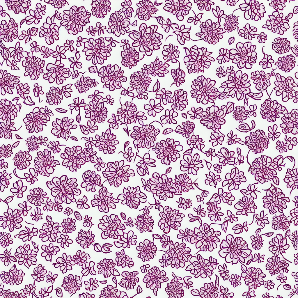 Beautiful Flower Pattern, Realistic, Natural, Clear Image