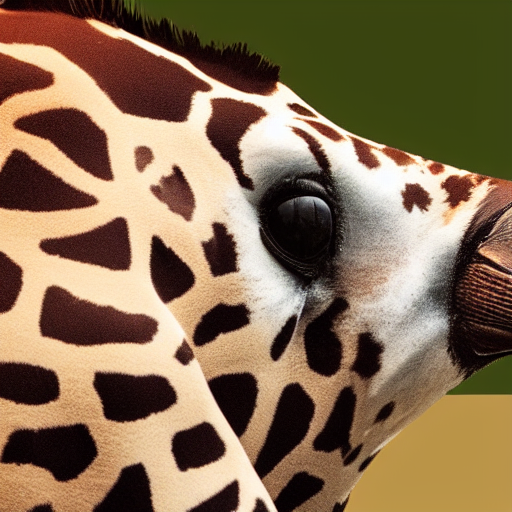 A Photo Of A Penguin Head On A Giraffe Body