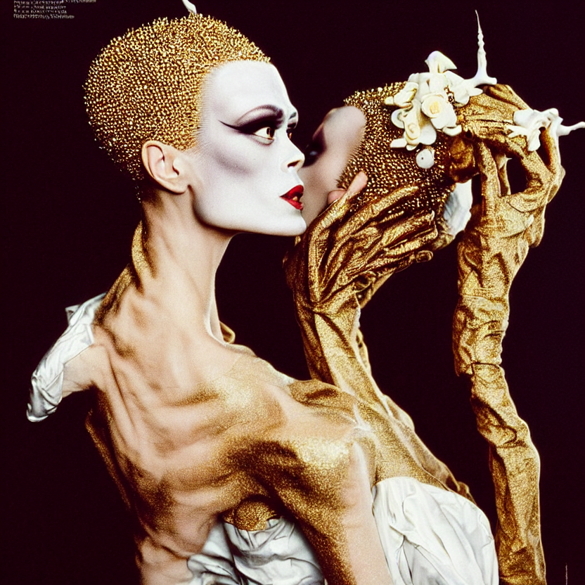 Kodak Portra 4 0 0, 5 0 0 Mm Lens, 1 9 9 0 S Vogue Fashion P...