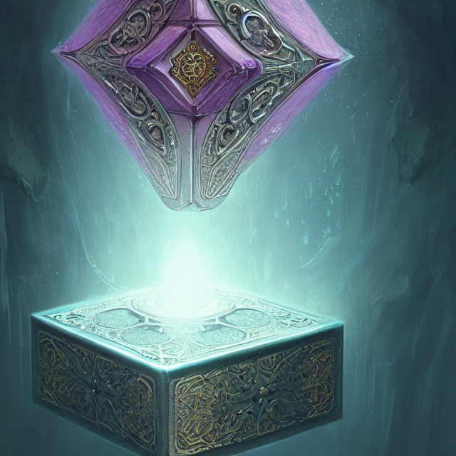 Symmetry A Manufactured Mystical Aqua Silvery Canal Purple...