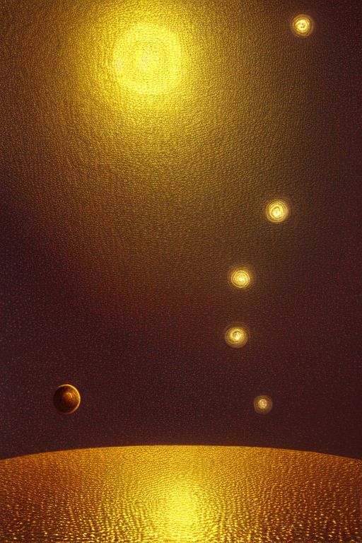 Creation Of A Small Universe, Studio Lighting, Golden Ratio,...