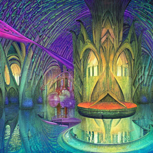 Exploring An Epic Organic And Colourful Underground City. Dr...