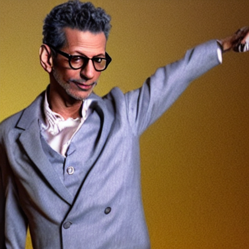 Jeff Goldblum As A Trex