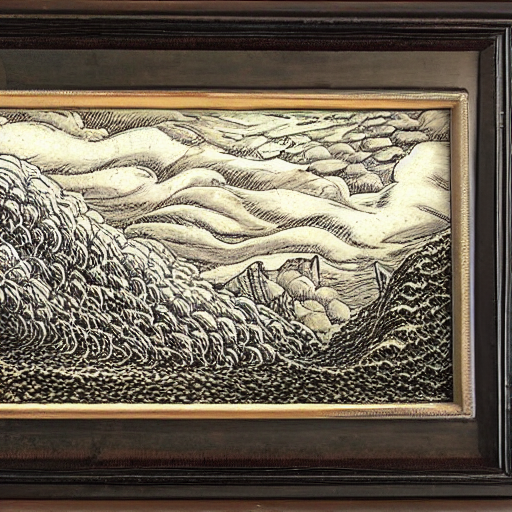 Pyroclastic Cloud, Comic Panel, Intricate Detail, Highly Rea...