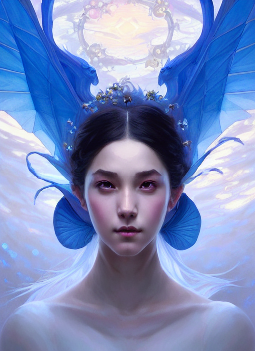 Symmetry A Hybrid Exquisite Complex And Beautiful The Azure...