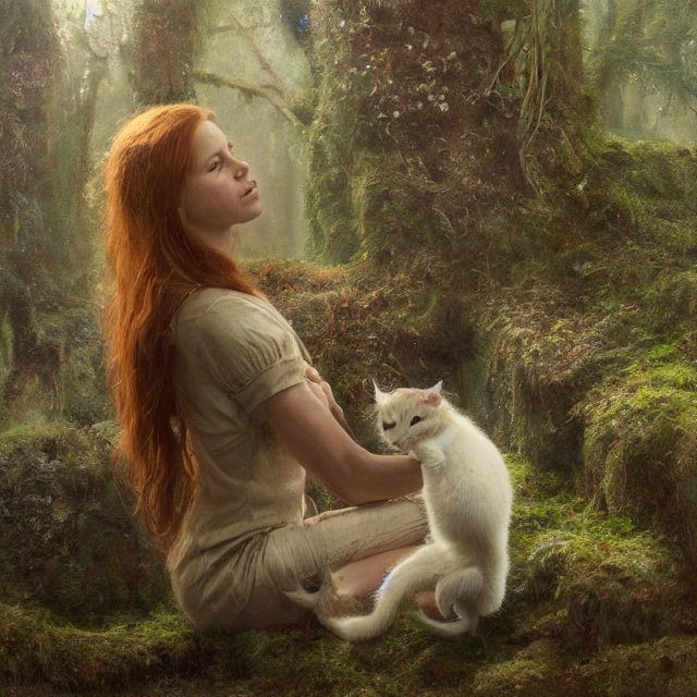 A Well - Lit, Realistic Portrait Oil Painting Of A Thoughtfu...