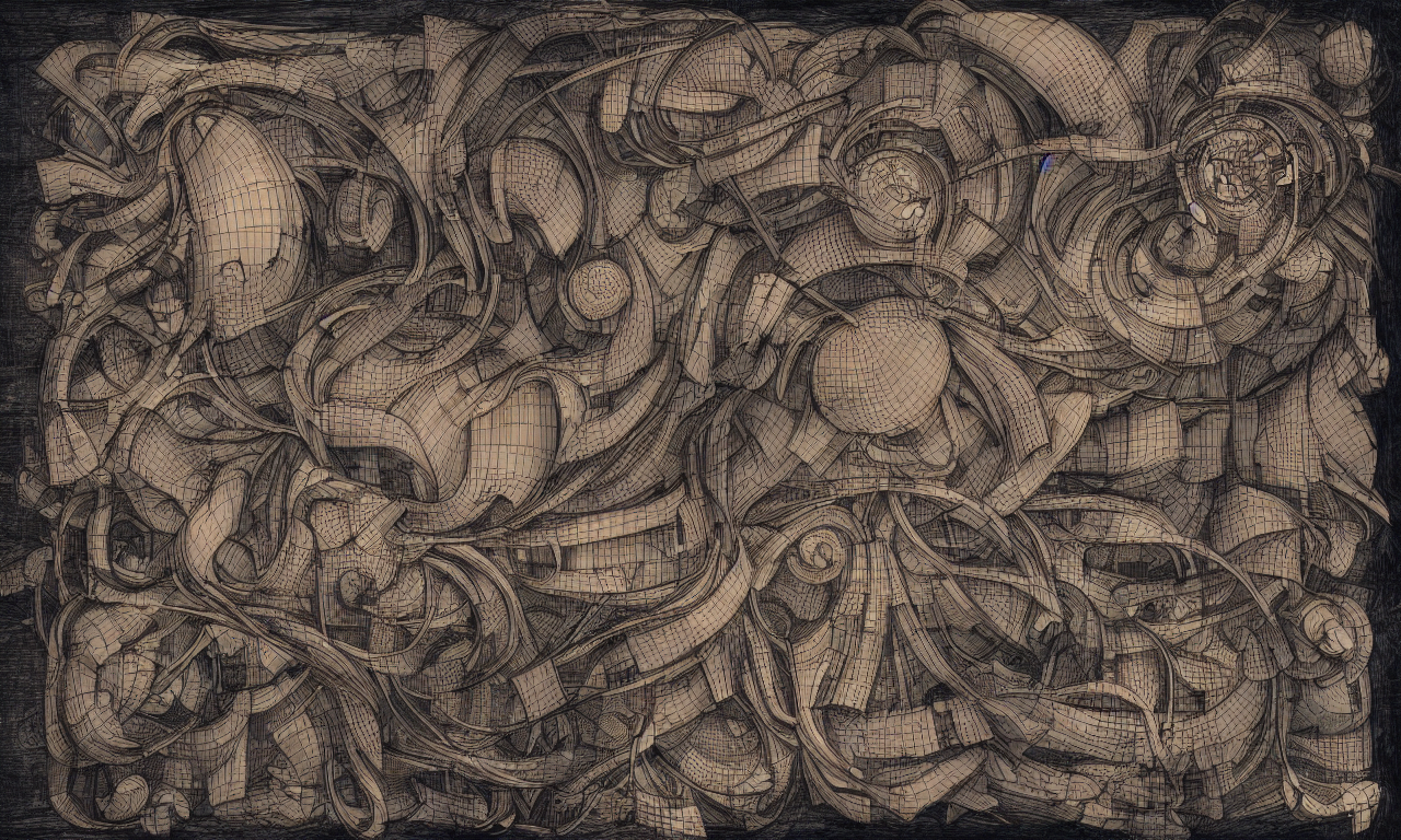 Man Pages, Ancient Manuscript, 3 D Art, Digitial Illustratio...