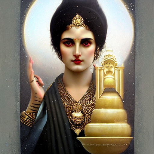 Lakshmi Goddess Of Wealth Tom Bagshaw