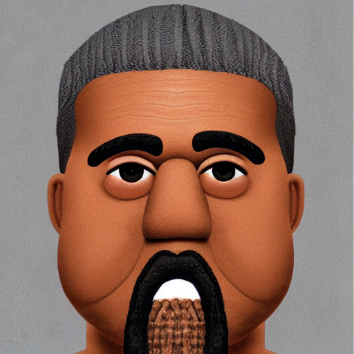 Kanye West  As  A Muppet , Muppet Art Style, Trending On  Cg...
