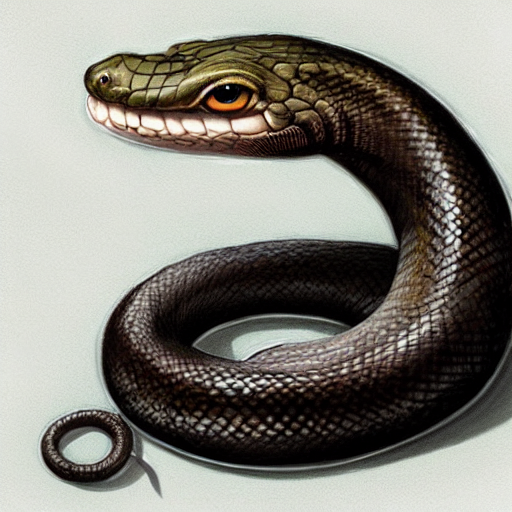 A Portrait Of A Snake Portrait, Cute And Adorable, Pretty, B...