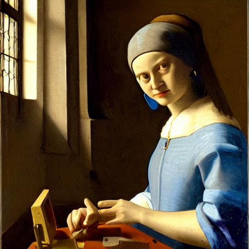 Sheryl Sandberg Painted By Vermeer