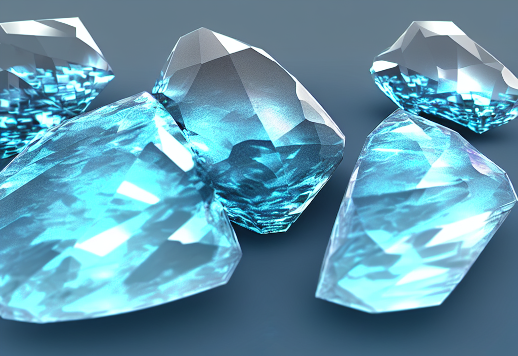 Clear Crystal Gemstone Rendering, Photorealistic, Bright Bac... — Stable Diffusion AI Prompt: clear crystal gemstone rendering, photorealistic, bright backround, photography,...
