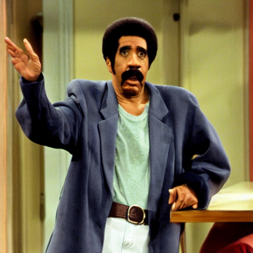 Richard Pryor As Kramer On Seinfeld, 1 9 9 6