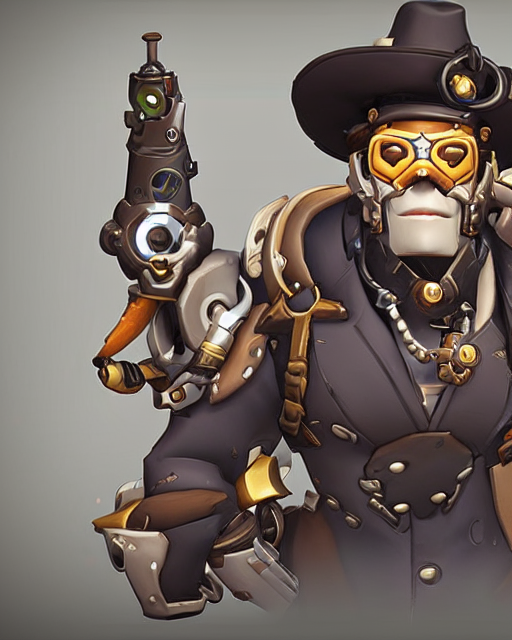 Overwatch Steampunk Skin For Winston