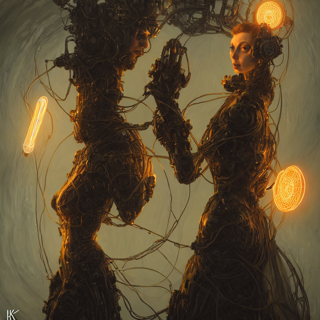 Biohazard Portrait Of Galadriel, Tesla Coils, Dieselpunk Dar...