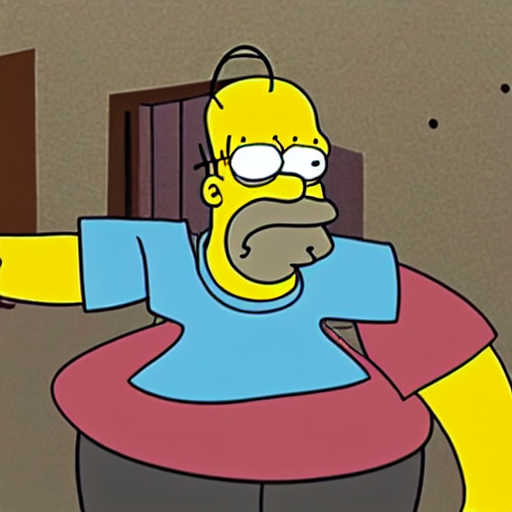 Homer Simpson Joins The Manson Family
