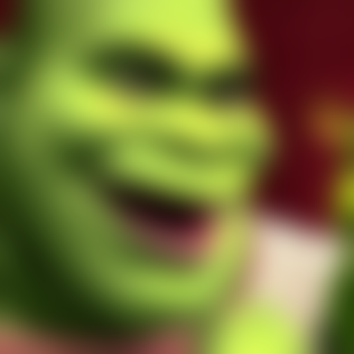 Shrek Rapping With Eminem, Extreme Detail, Sharp Focus, 4 K,