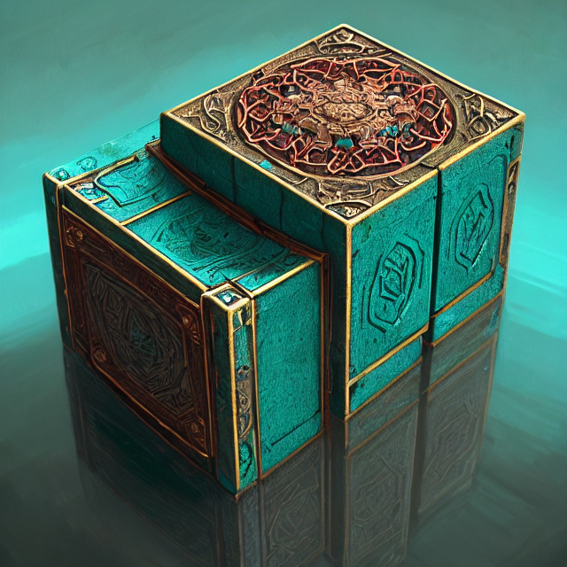 Symmetry A Manufactured Mystical Aqua Green  Canal Blue  Bro...
