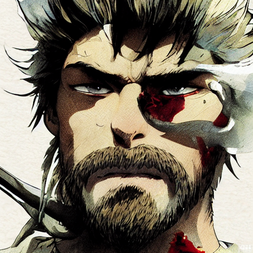 An Old, Battle - Scarred Viking, Trending On Pixiv Fanbox, P...