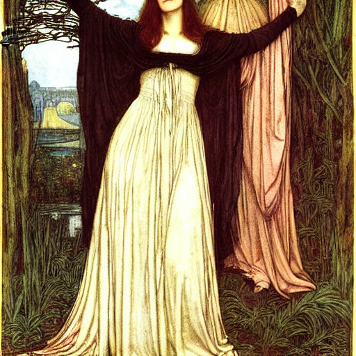 Liv Tyler As Nimue By Williamdyce And Dante Gabriel Rossetti...