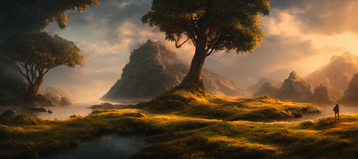 Photograph Of Beautiful Landscape, Dreamy, Environment, Colo...