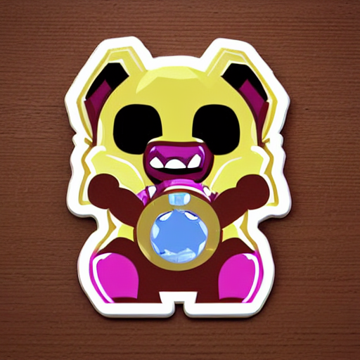 Cute Miss Mascot Ursaring Ursaring Ursaring Super Hero Stick...