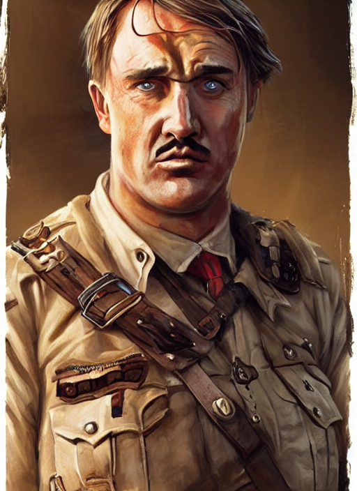 Rugged Owen Wilson As Adolf Hitler, Herculean Warrior, Josh...