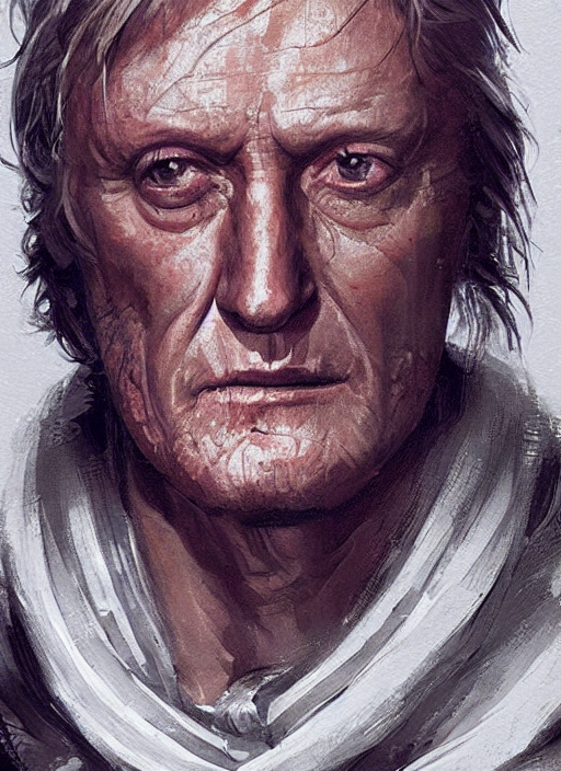 Star Wars Portrait Of A Rutger Hauer By Greg Rutkowski, Jace...