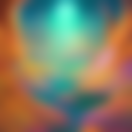 An Epic Artistic Colourful Natural Scene On An Alien Planet....