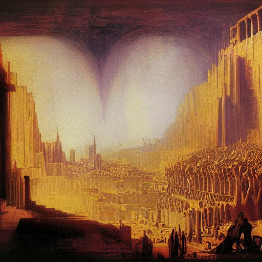 The Fall Of Babylon, By John Martin.