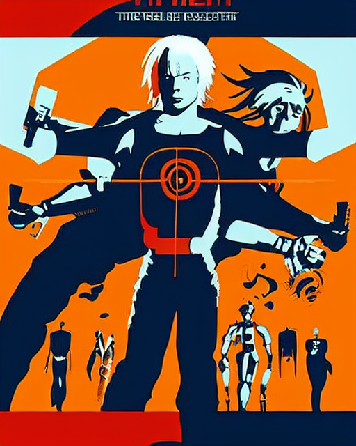 A Movie Poster For The Filmthe Fifth Elementin The Style Of...