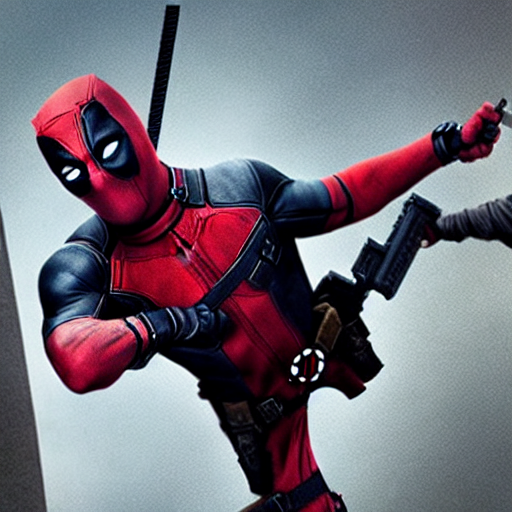 Deadpool In Law And Order, Cinematic Still — Stable Diffusion AI Prompt: deadpool in law and order, cinematic still