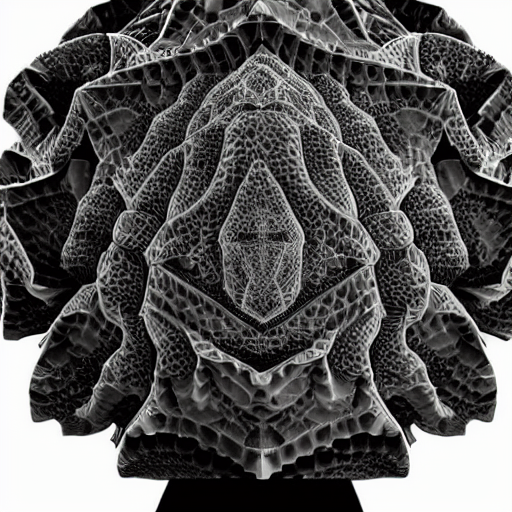 Dramatically Lit, Complex, Layered, Intricate Detailed Fract...