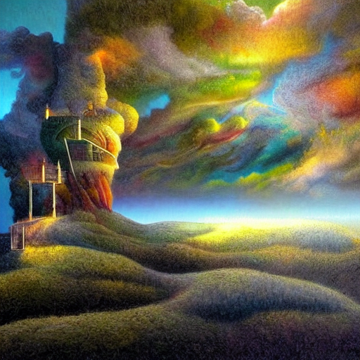 Artistic Digital Artwork. Where Am I Epic Beautiful Colourfu...