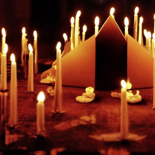 Illuminati Satanic Ritual, Klaus Schwab, Cinematic, Candles,... — Stable Diffusion AI Prompt: illuminati satanic ritual, klaus schwab, cinematic, candles, insects, eyes wide...
