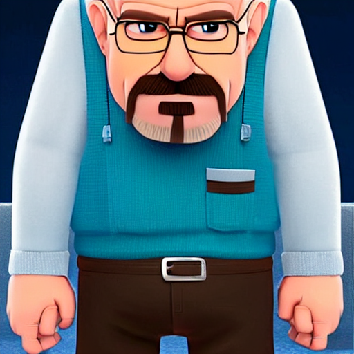 Still Image Of Walter White From Breaking Bad As A Character...