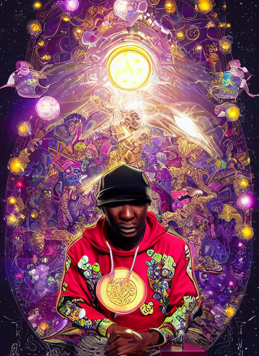 Grand Master Flash Surrounded By Starlight Star Bright, Moon...