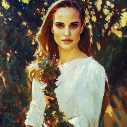 Emily Wickersham As Natalie Portman, Greg Manchess, Mucha