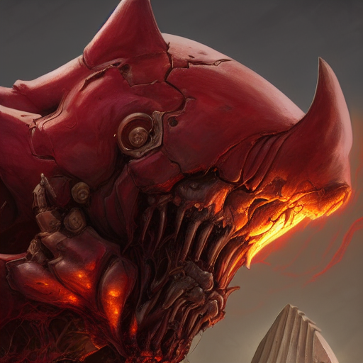 Doom Eternal, Game Concept Art, Muscular, Exoskeleton, Chiro...