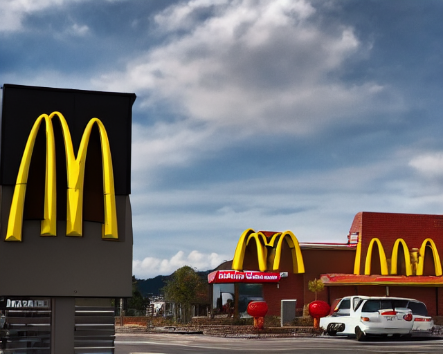 Mcdonalds Restaurant On Top Of A Boat , 4 K Photorealistic... — Stable Diffusion AI Prompt: [ mcdonalds restaurant ]! on top of [ a boat ]!, 4 k photorealistic! photography...