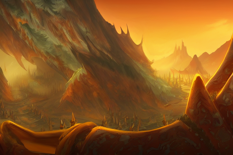 A Very Close - Up Amber, In Concept Art Of Main Menu Loading...