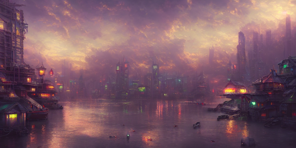 White Sky Docks, Sci Fi Environment, Buildings Colors, Cinem...